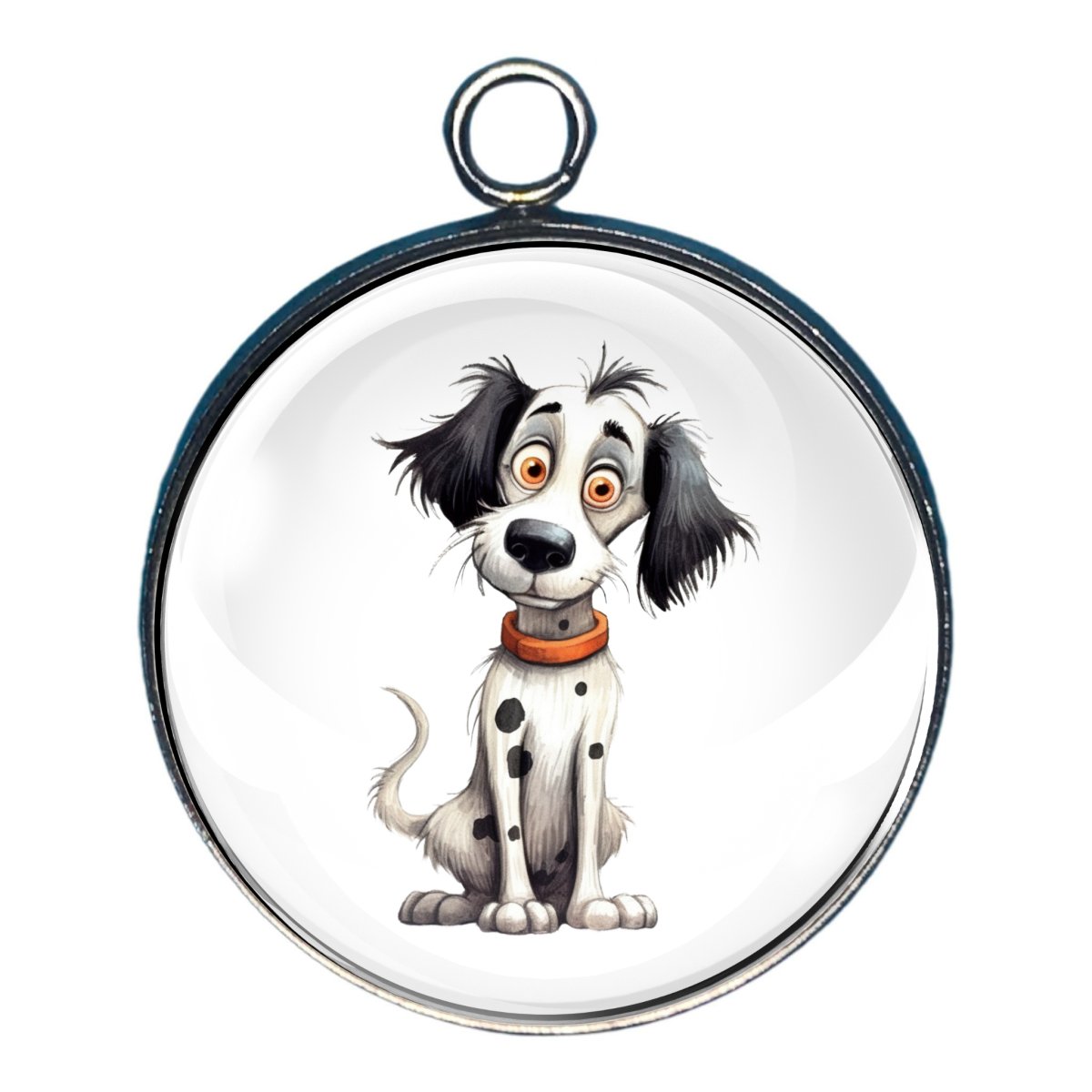 Charm of a cute cartoon storybook dog