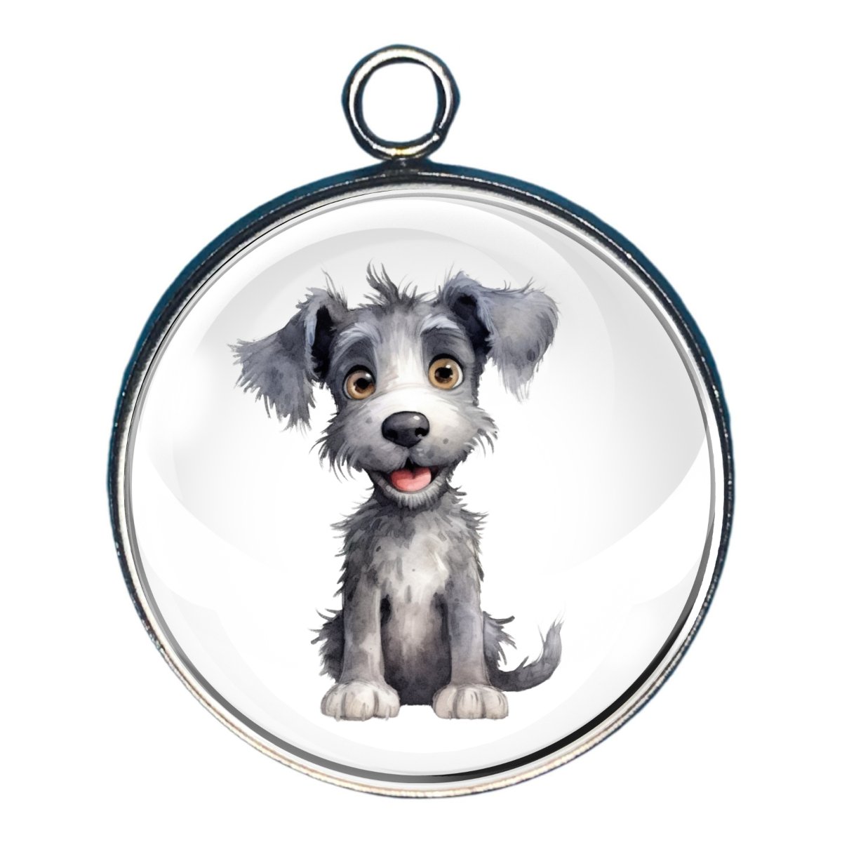 Charm of a cute cartoon storybook dog