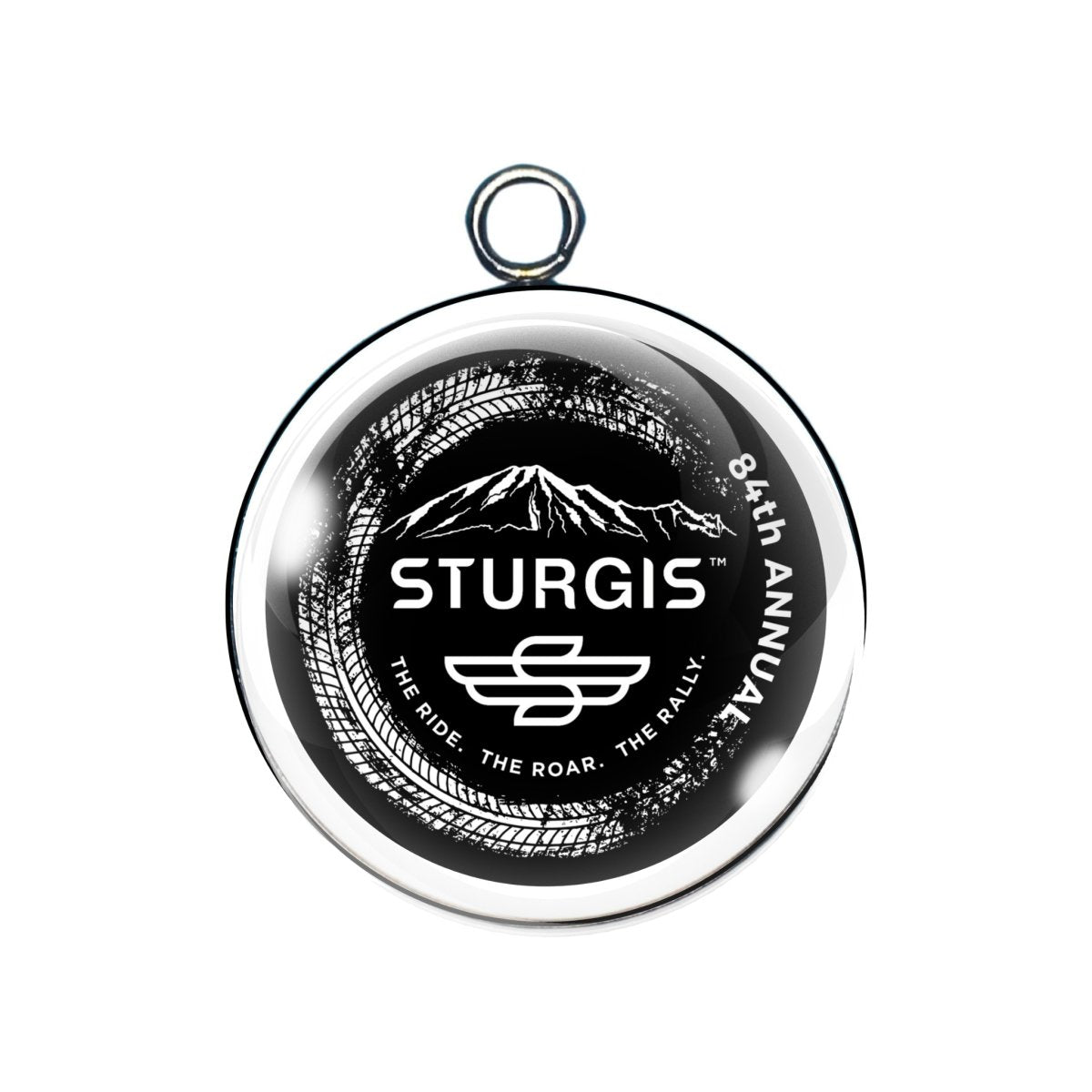 Sturgis rally 2024 glass cabochon charm