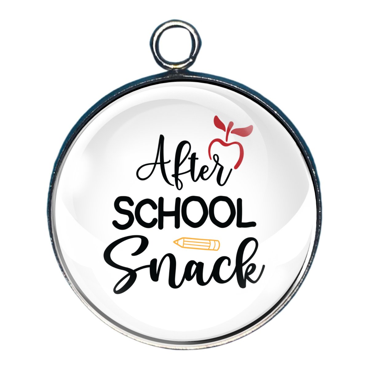 Teacher / Back to School 3 - Glass Cabochon Charms