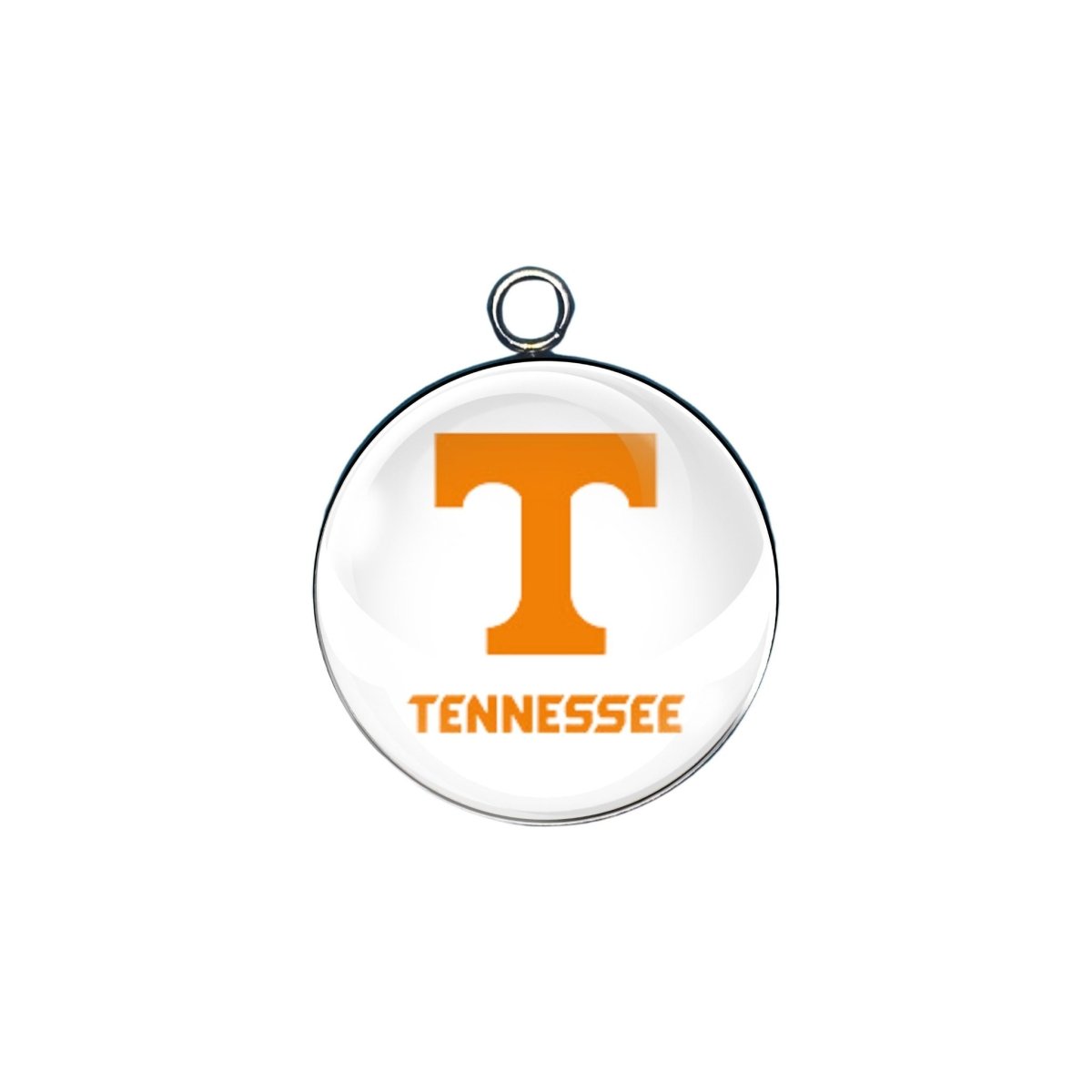 Tennessee Volunteers glass cabochon charm