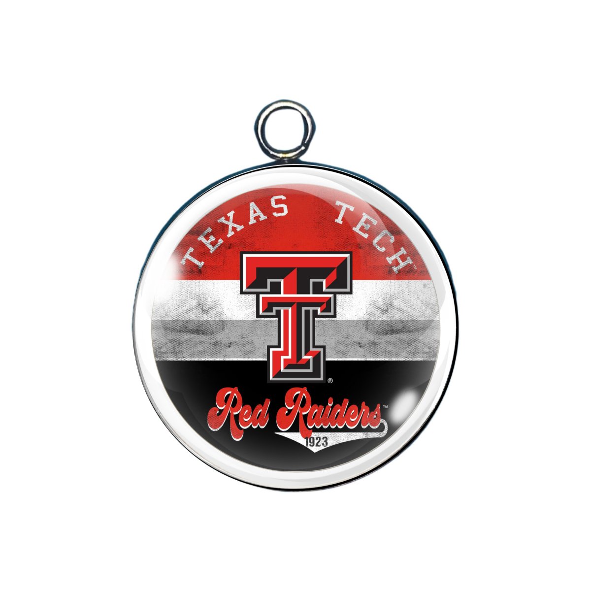 Texas Tech Glass Cabochon Charms