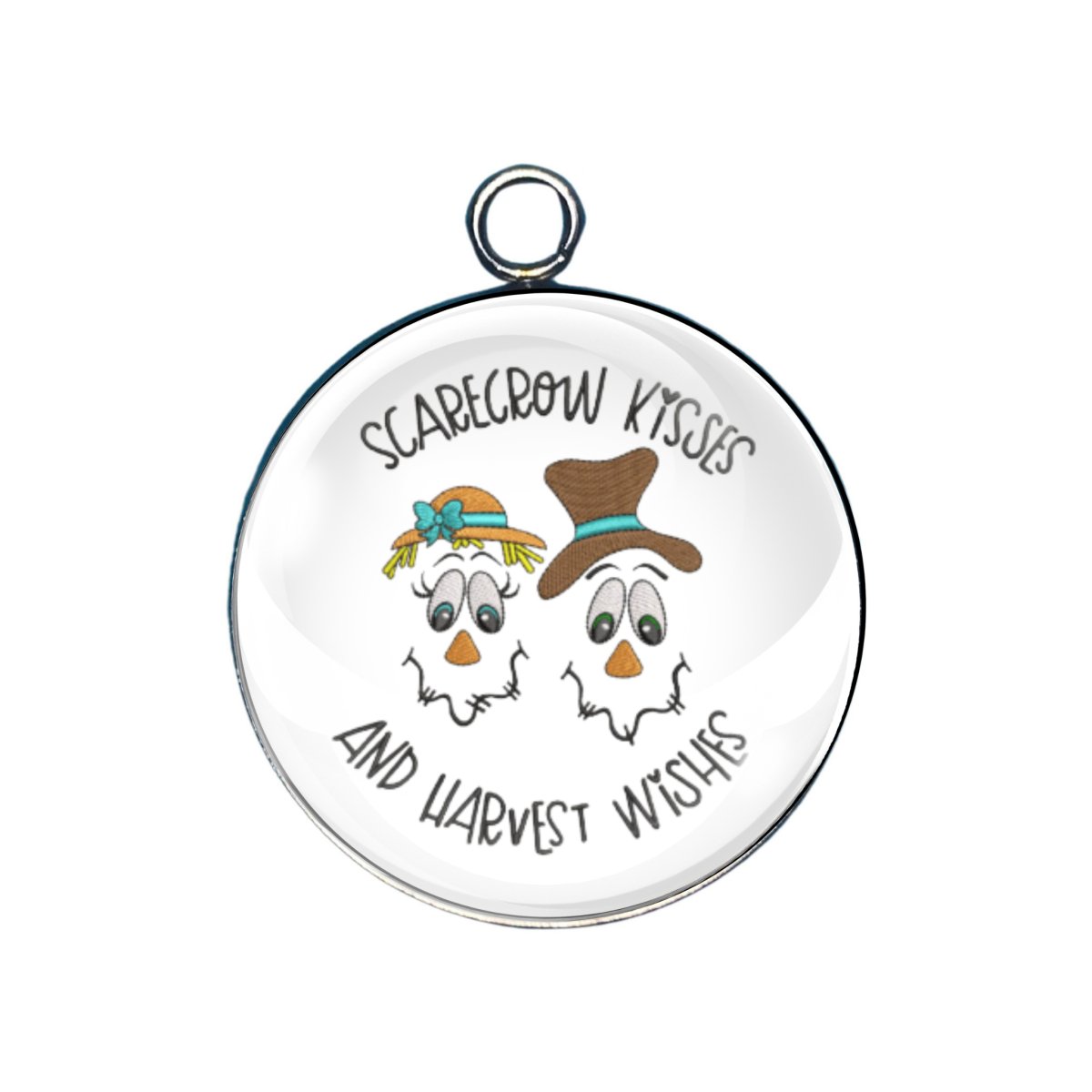 Thanksgiving Glass Cabochon Charms