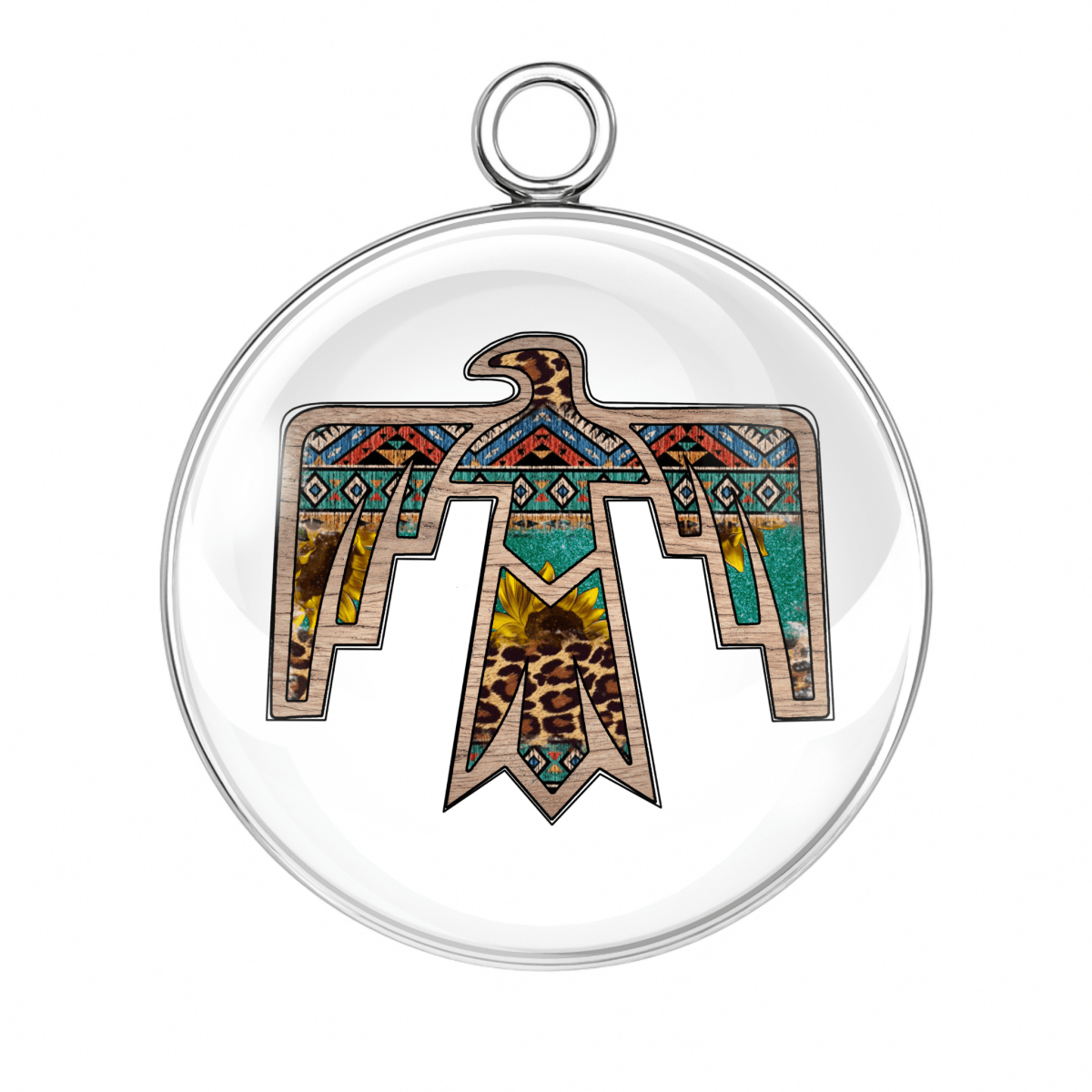 Thunderbird Charm Aztec Tribal Print