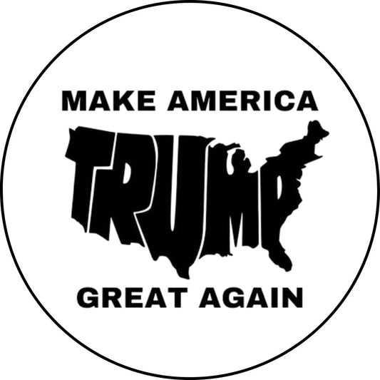 Trump make america great again glass cabochon charm