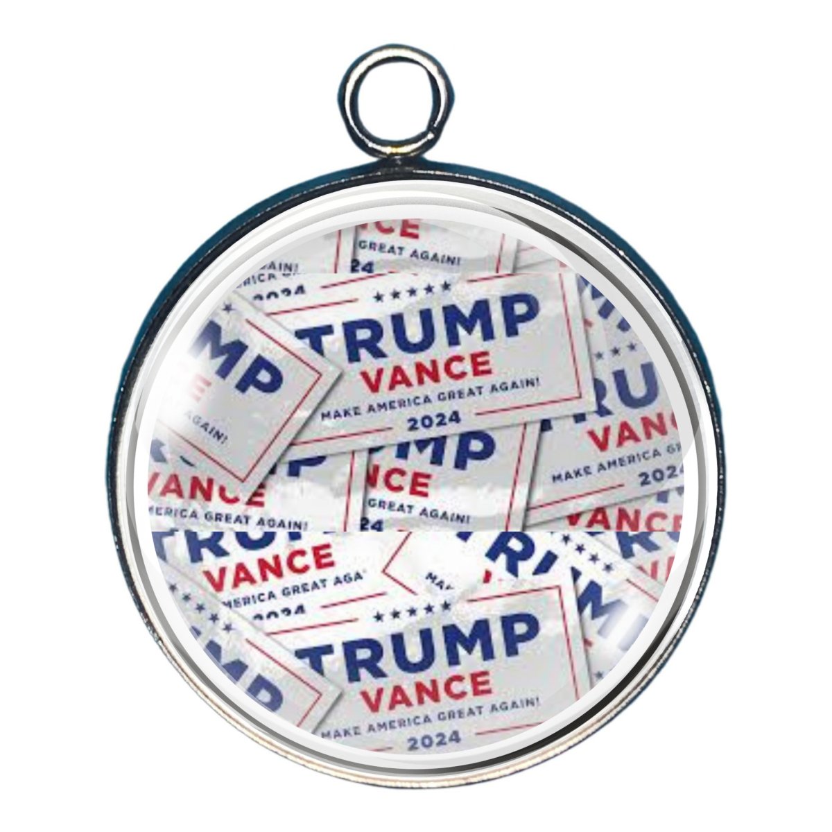 Charm of a collage of Trump Vance 2024 Charms