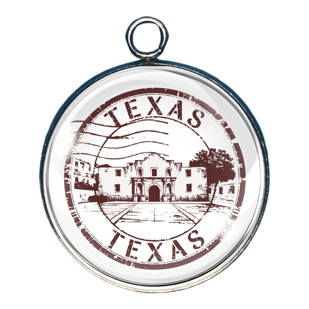 USA State Travel Charms, 50 Vintage State Stamp Collection Charms