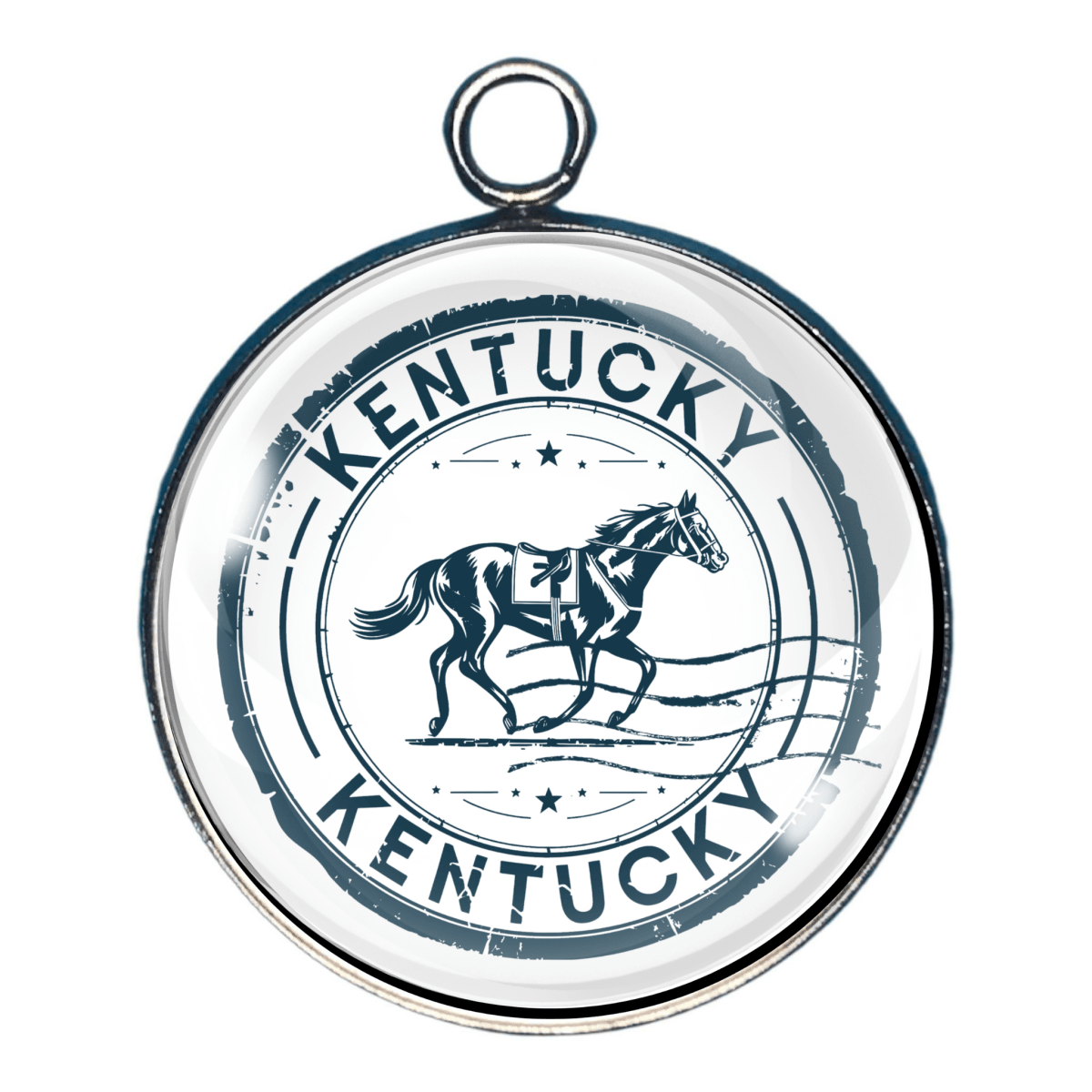 USA State Travel Charms, 50 Vintage State Stamp Collection Charms