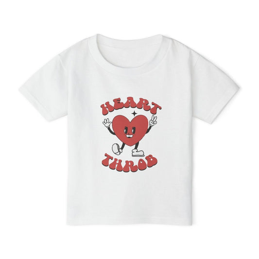 Valentine Heart Throb Toddler T-shirt, Adorable Kids Valentine Shirt