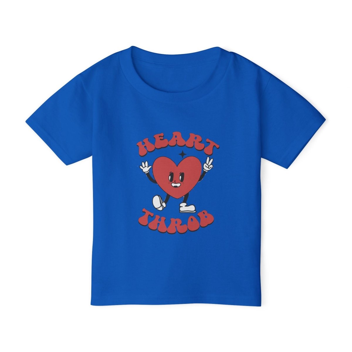 Valentine Heart Throb Toddler T-shirt, Adorable Kids Valentine Shirt