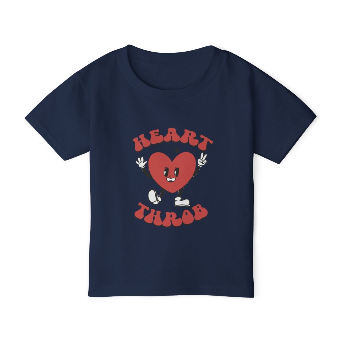 Valentine Heart Throb Toddler T-shirt, Adorable Kids Valentine Shirt