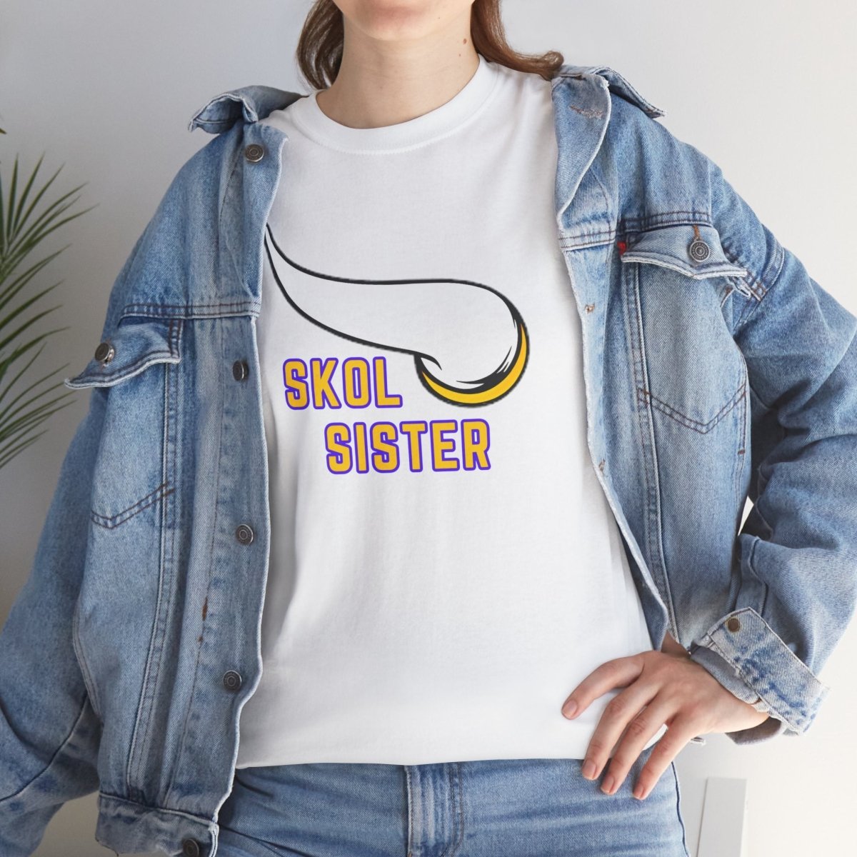 Vikings Skol Sister Tee