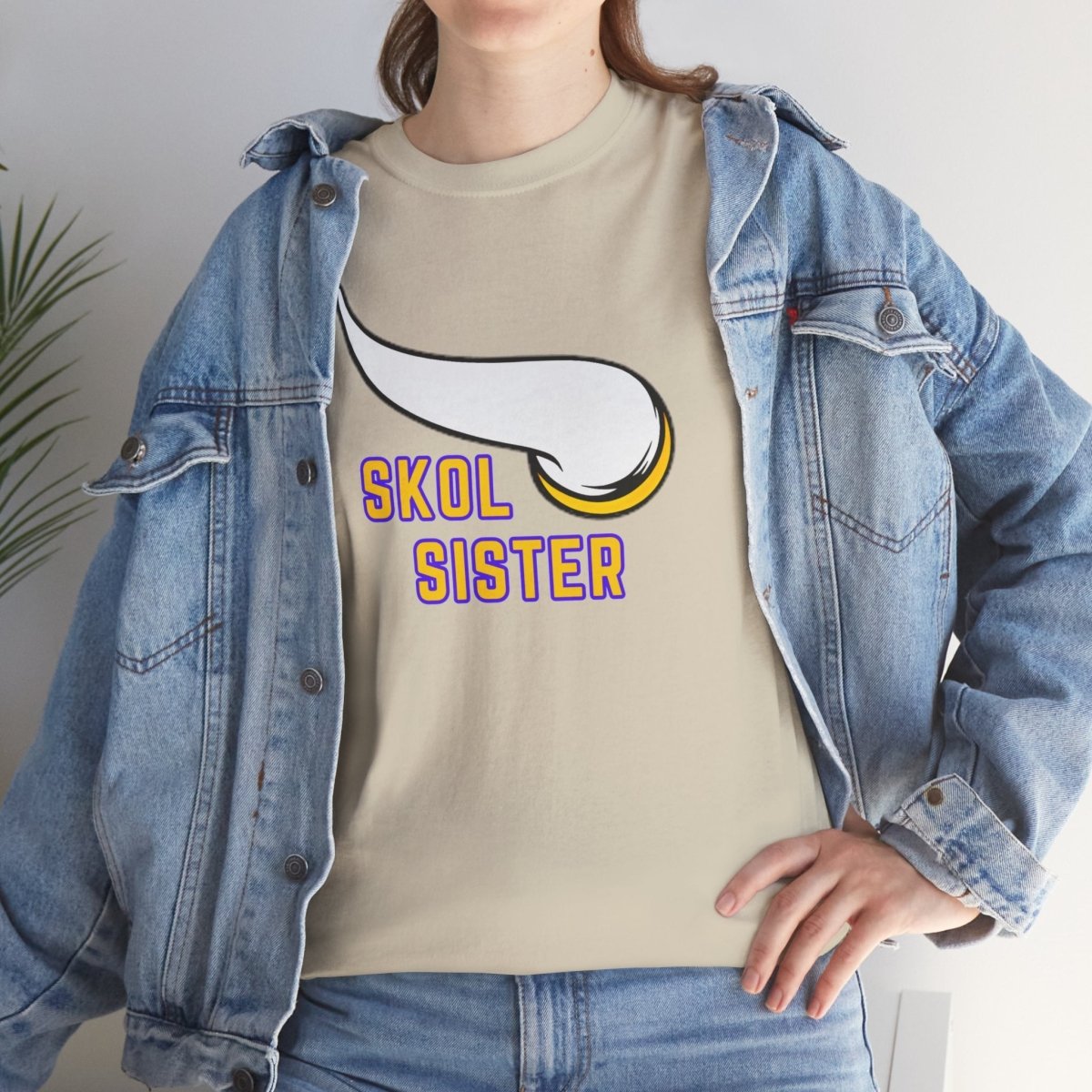 Vikings Skol Sister Tee