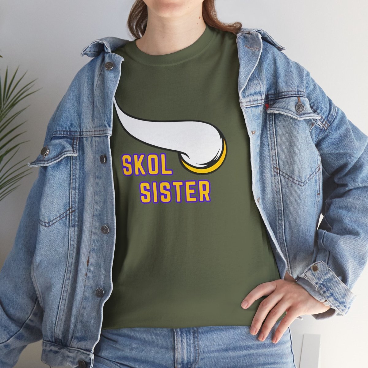 Vikings Skol Sister Tee