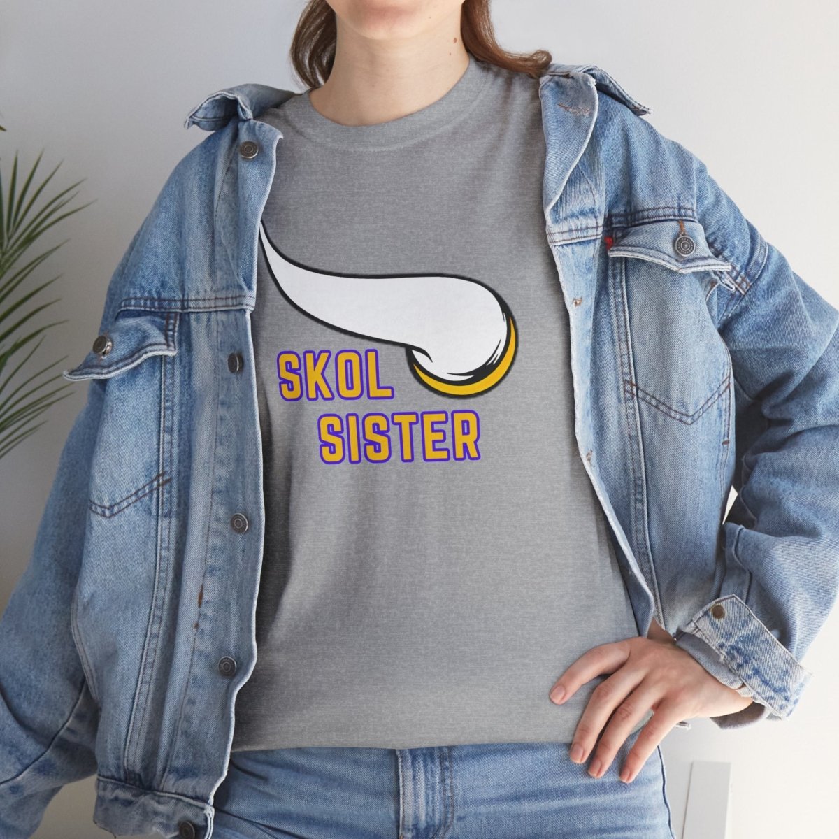 Vikings Skol Sister Tee