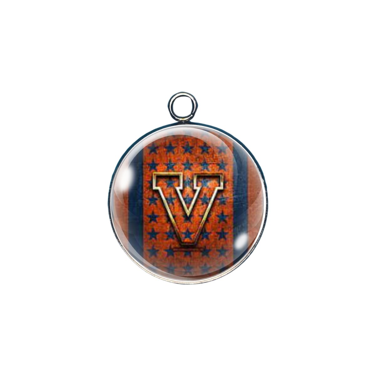  Virginia Cavaliers glass cabochon charm