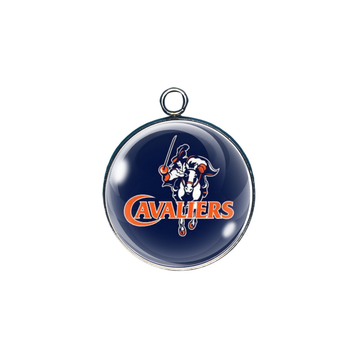  Virginia Cavaliers glass cabochon charm