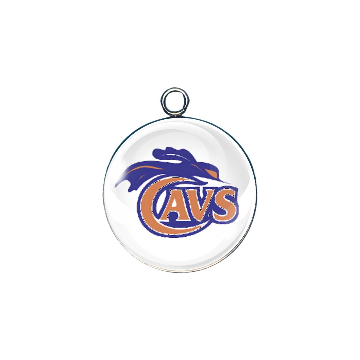  Virginia Cavaliers glass cabochon charm