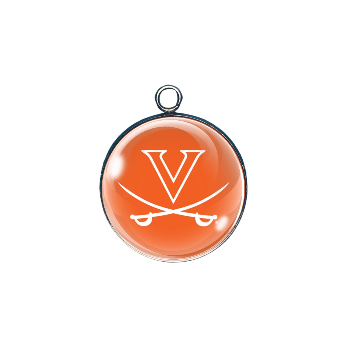  Virginia Cavaliers glass cabochon charm