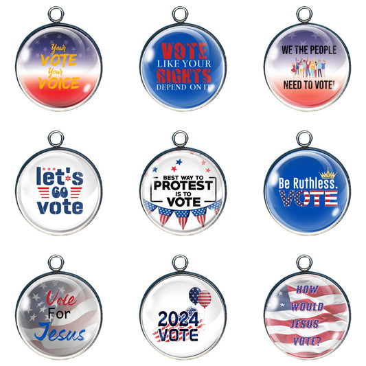 VOTE!  Glass Cabochon Charms