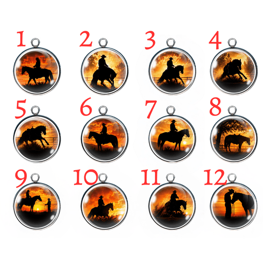 Western Horse Silhouette Collection
