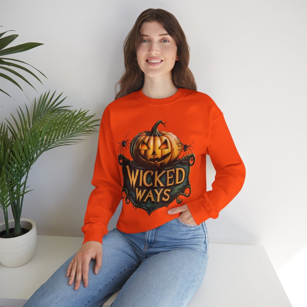 Wicked Ways Halloween Sweatshirt