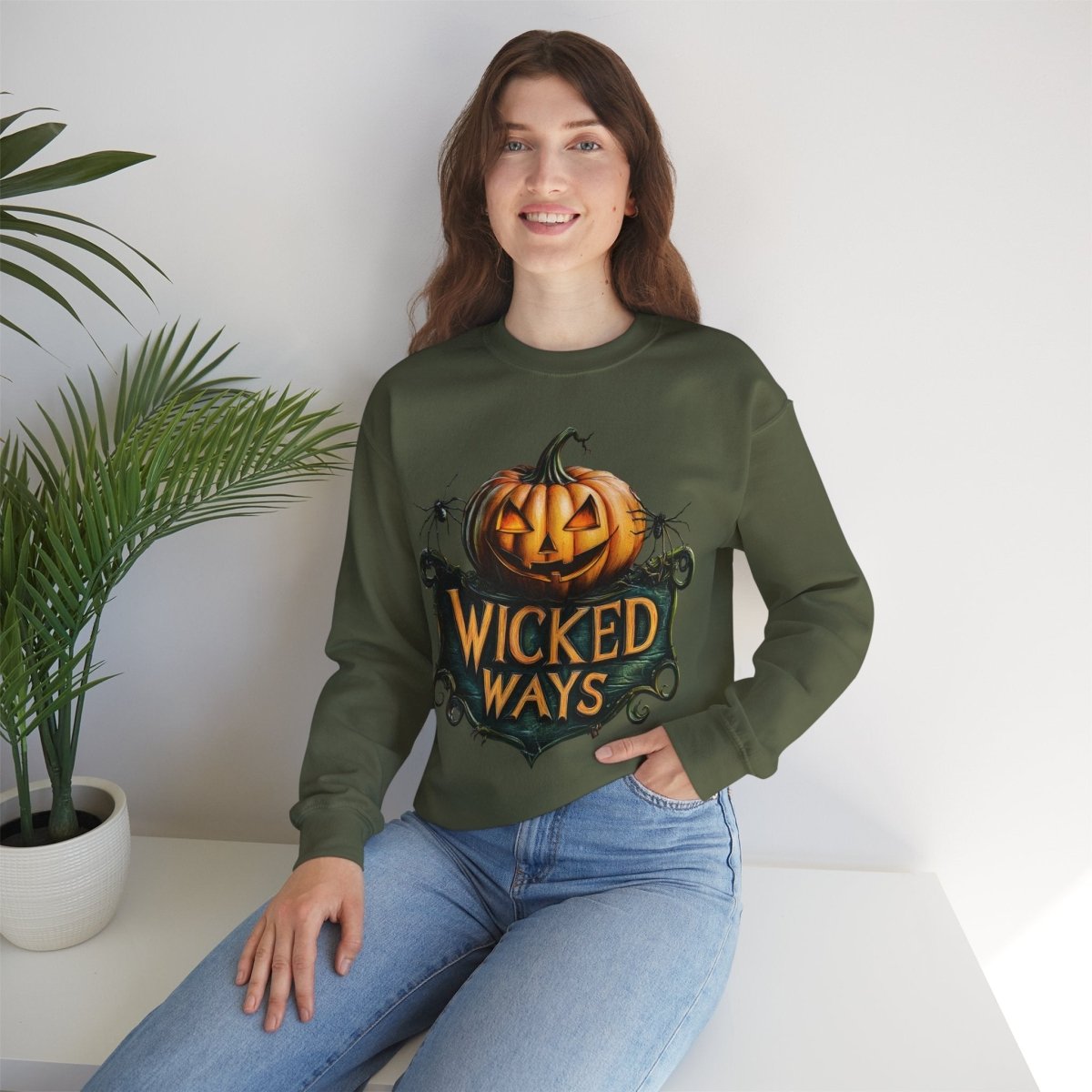 Wicked Ways Halloween Sweatshirt