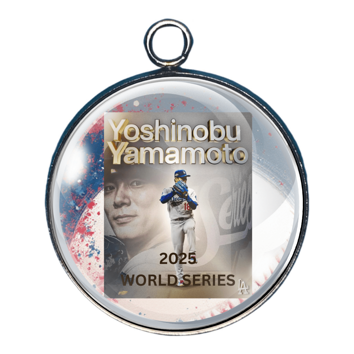 Yamamoto Dodgers World Series 2025 commemorative charm