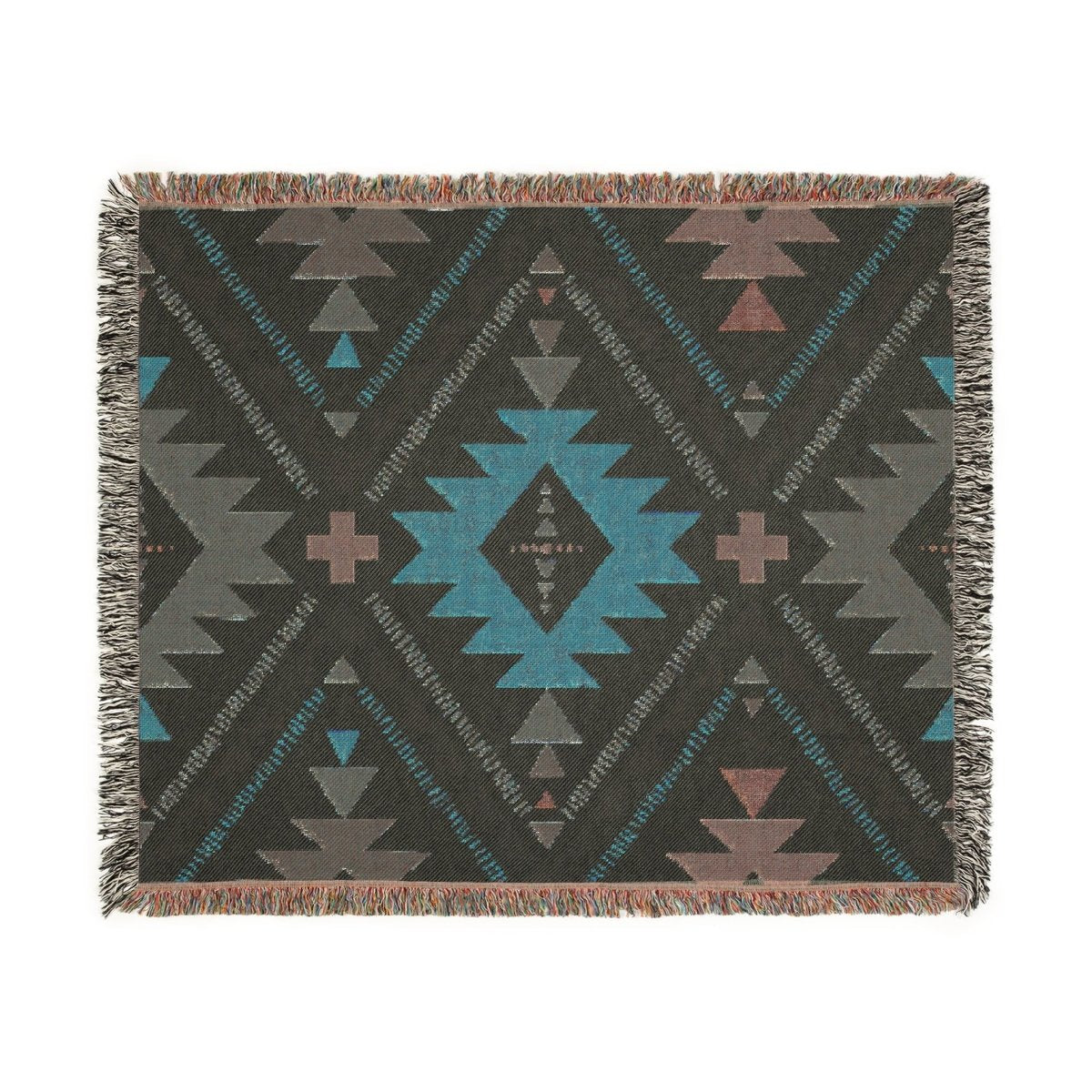 Woven Blanket - Aztec Design