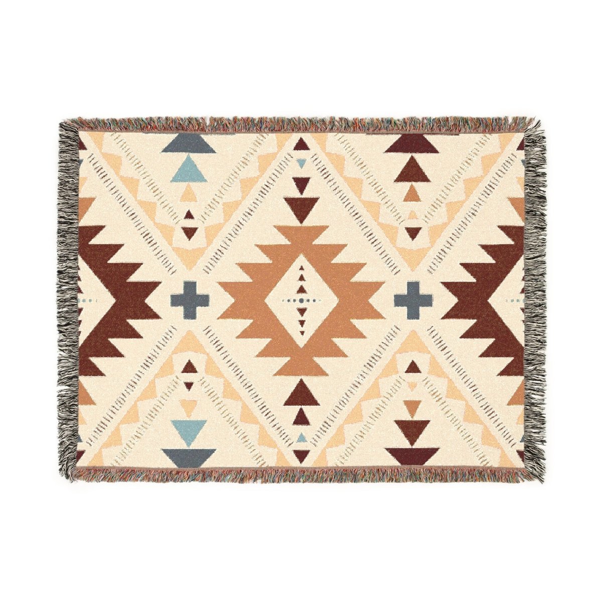 Woven Blanket - Aztec Design