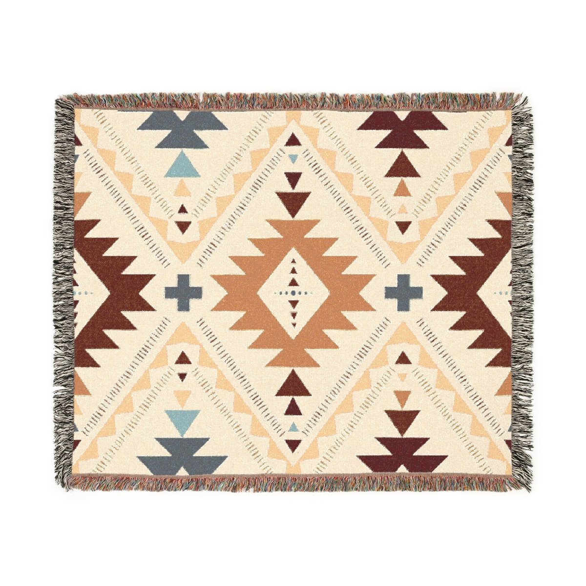 Woven Blanket - Aztec Design