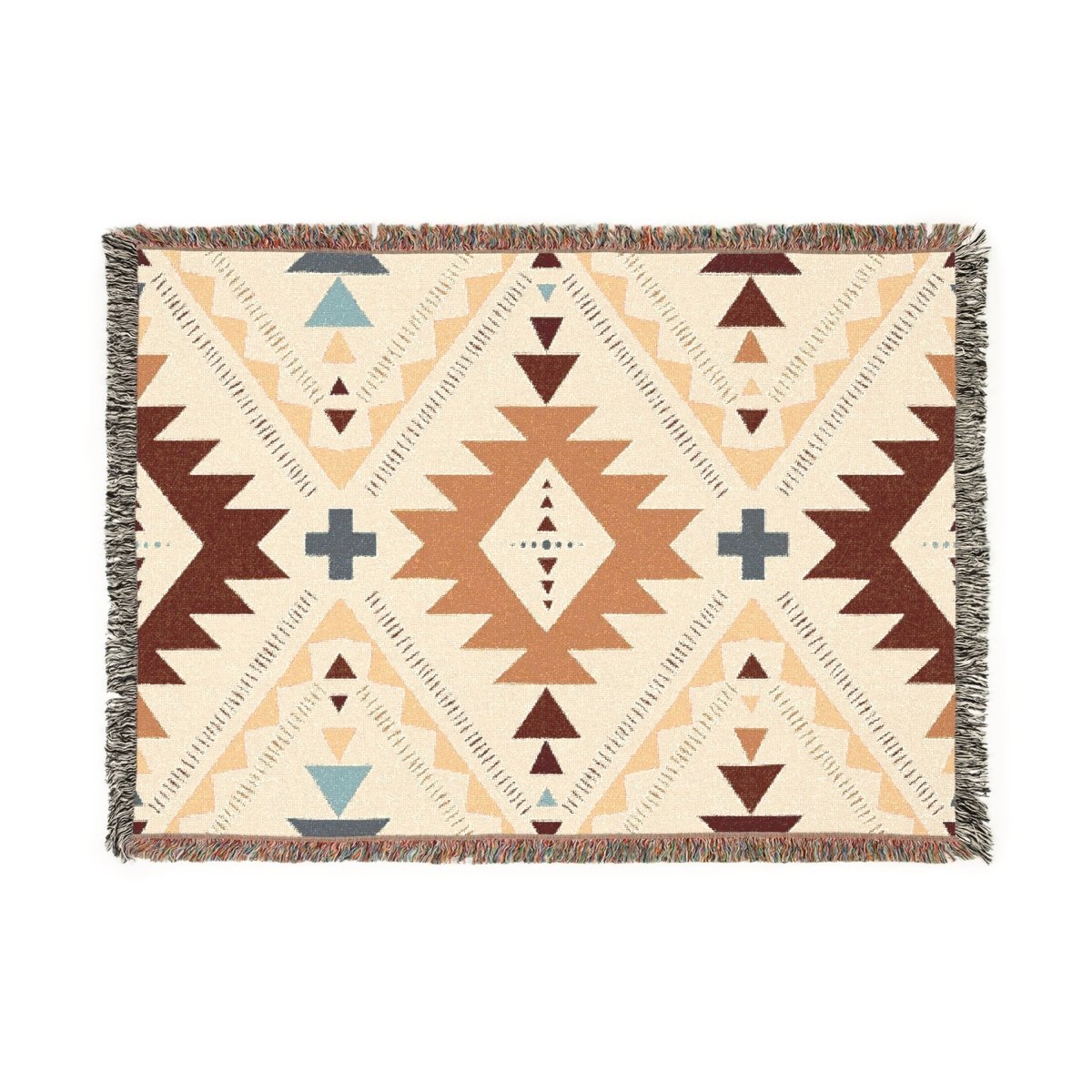 Woven Blanket - Aztec Design