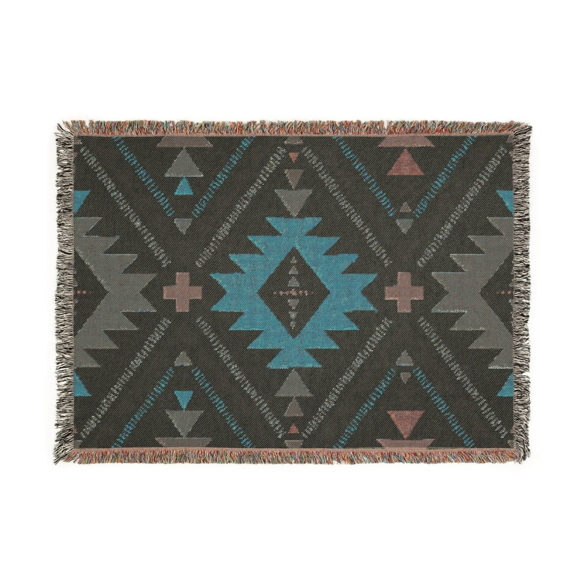 Woven Blanket - Aztec Design