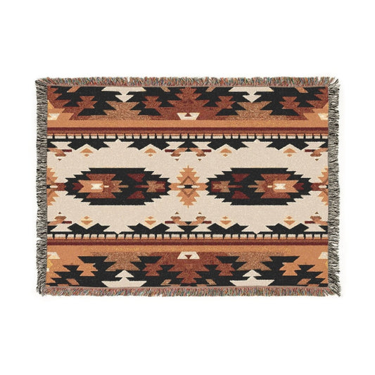 Woven Blanket - Navajo Design