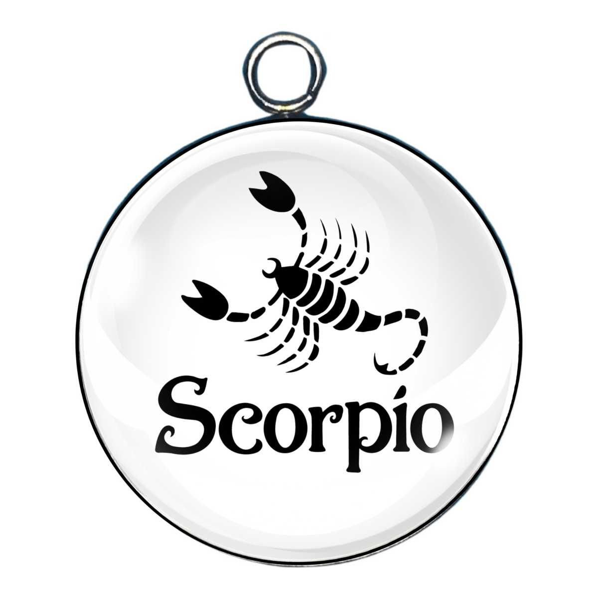 Zodiac Glass Cabochon Charms