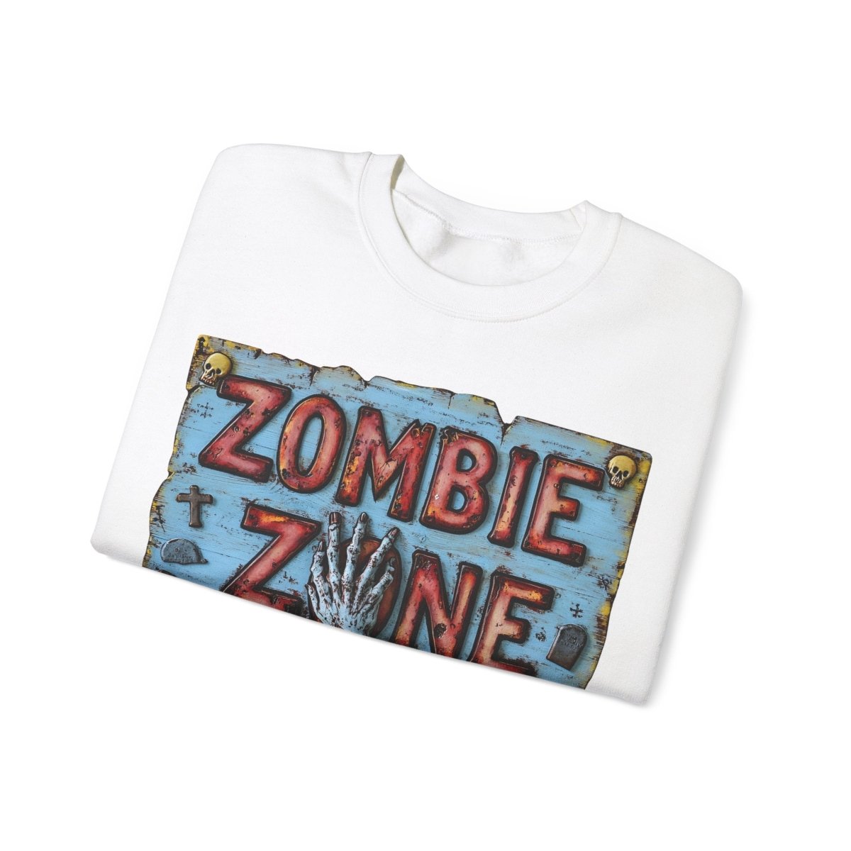 Zombie Zone Unisex Heavy Blend™ Crewneck Sweatshirt