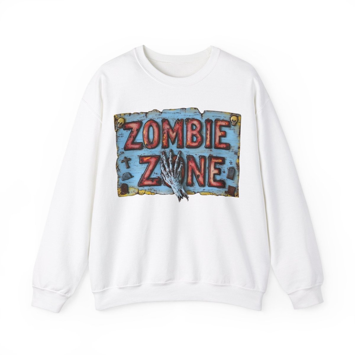 Zombie Zone Unisex Heavy Blend™ Crewneck Sweatshirt