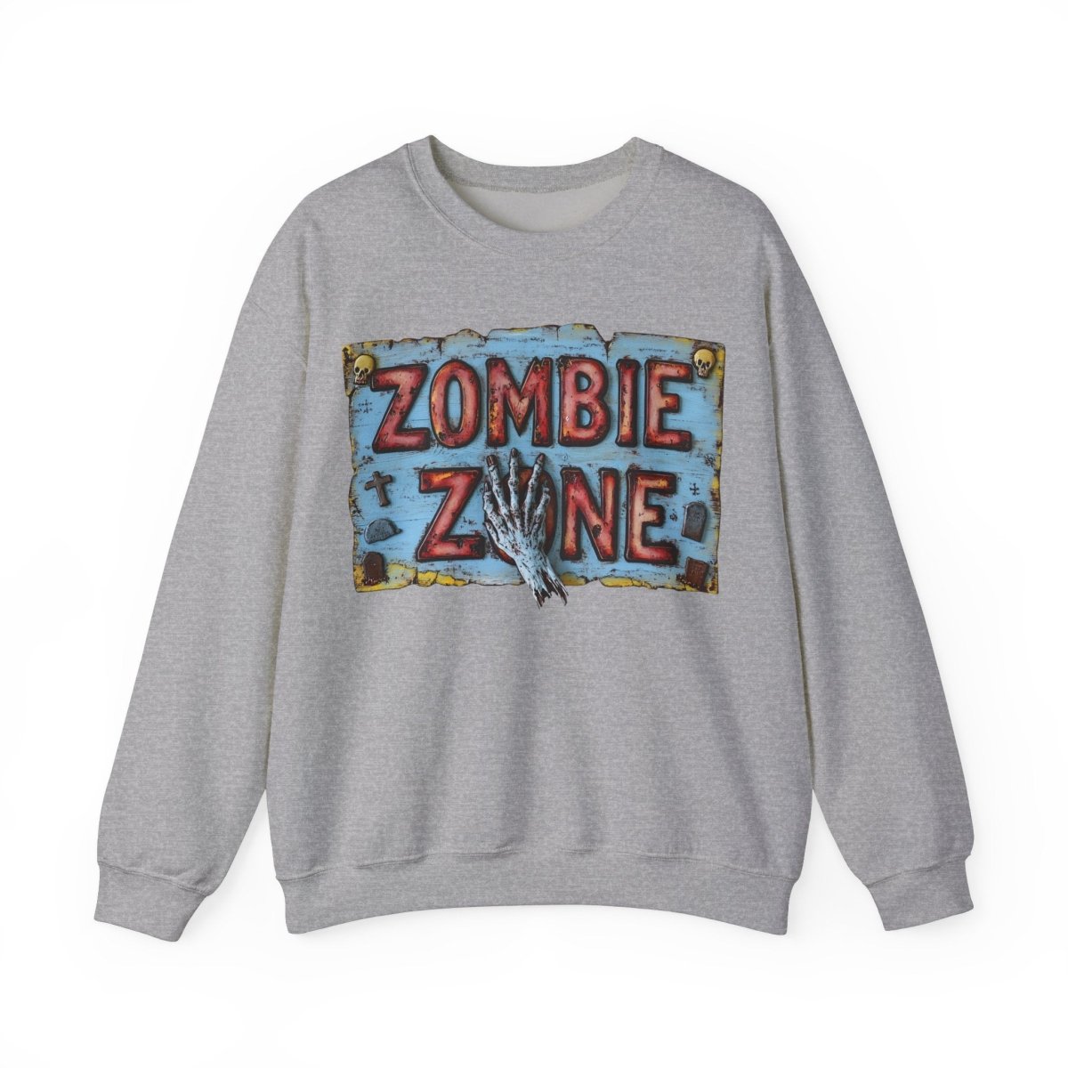 Zombie Zone Unisex Heavy Blend™ Crewneck Sweatshirt