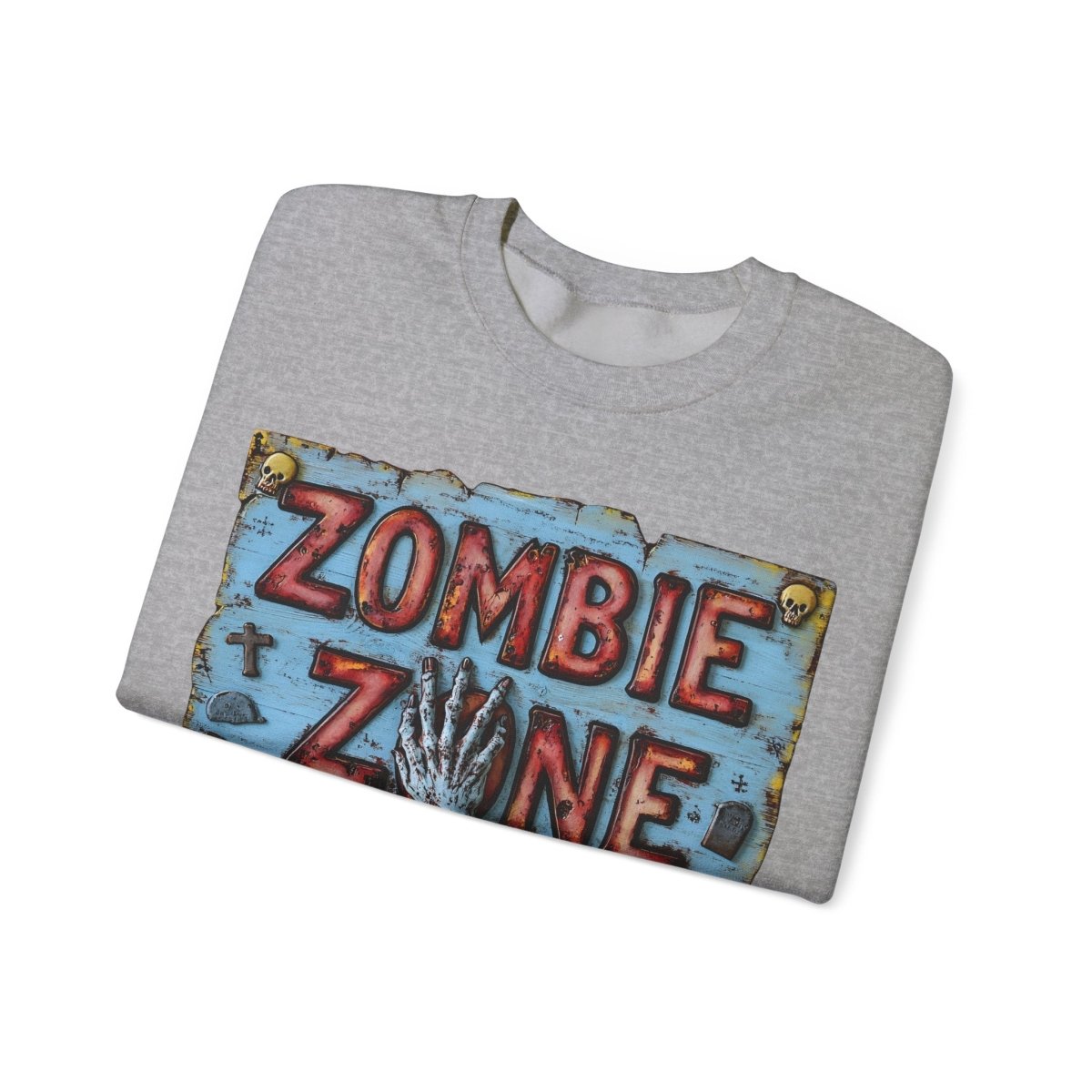 Zombie Zone Unisex Heavy Blend™ Crewneck Sweatshirt