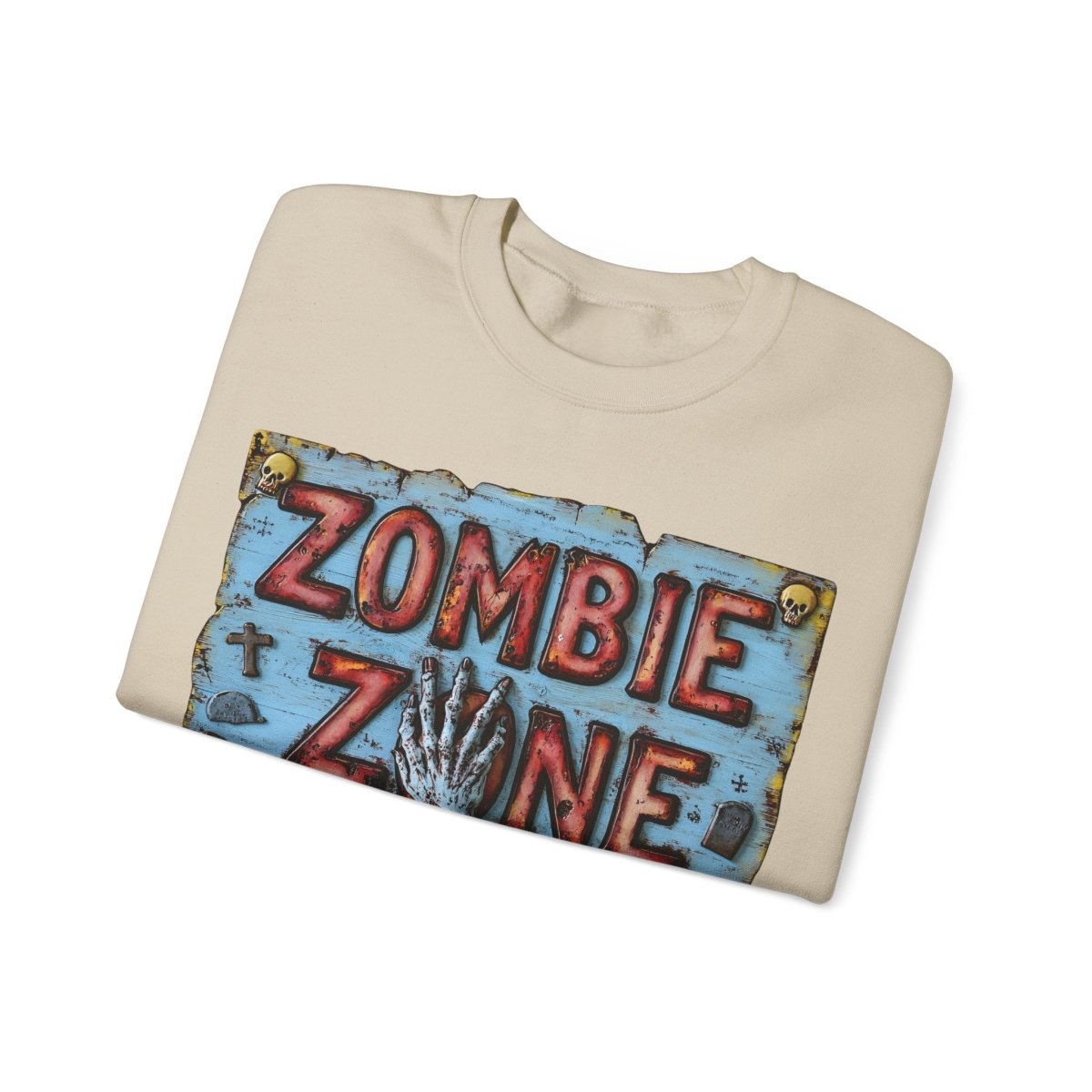 Zombie Zone Unisex Heavy Blend™ Crewneck Sweatshirt