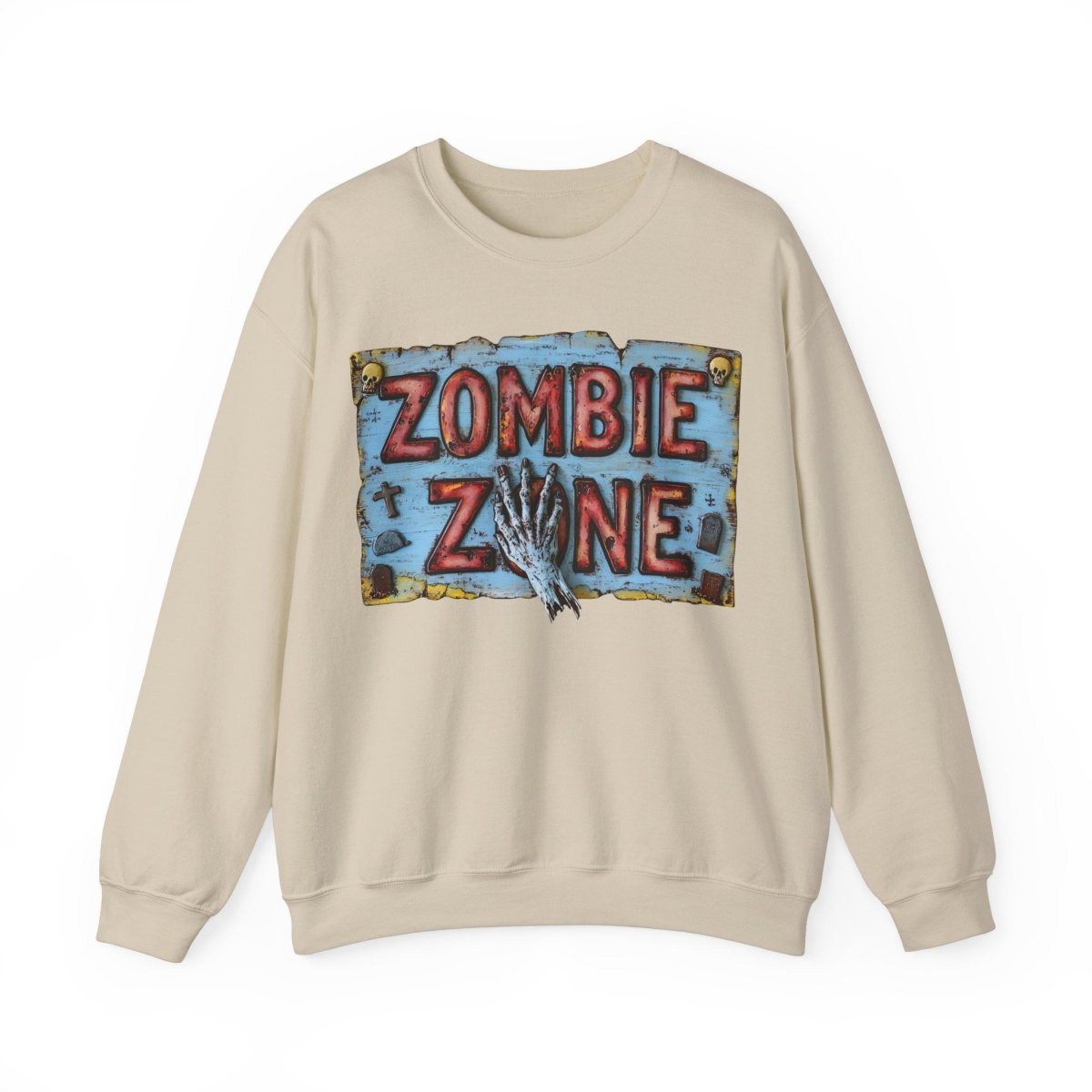 Zombie Zone Unisex Heavy Blend™ Crewneck Sweatshirt