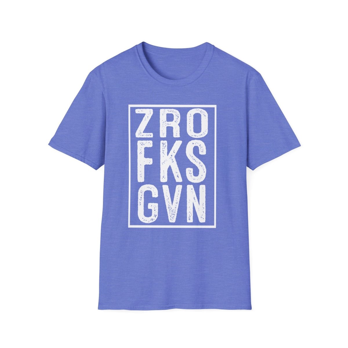 Zro Fks Gvn Unisex Softstyle T-Shirt