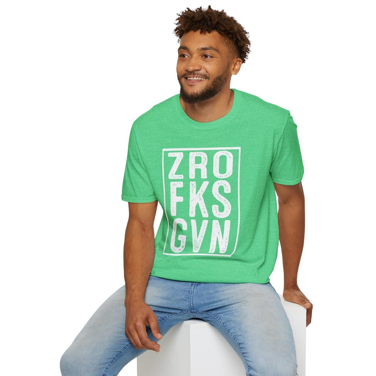 Zro Fks Gvn Unisex Softstyle T-Shirt