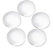 20/pk Clear Round Glass Cabochons for Making Crafts and Jewelry - ILikeWorms