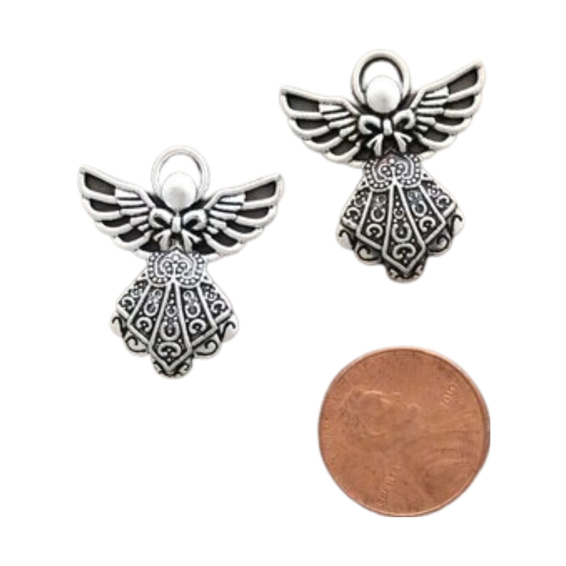 2/Pk Angel Charms - ILikeWorms