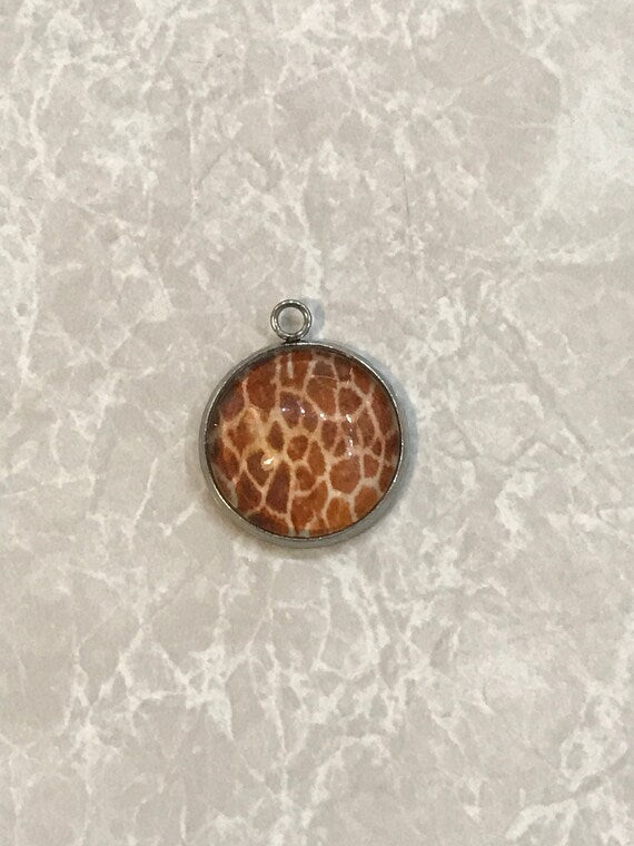 Animal Print Glass Cabochon Charms - ILikeWorms