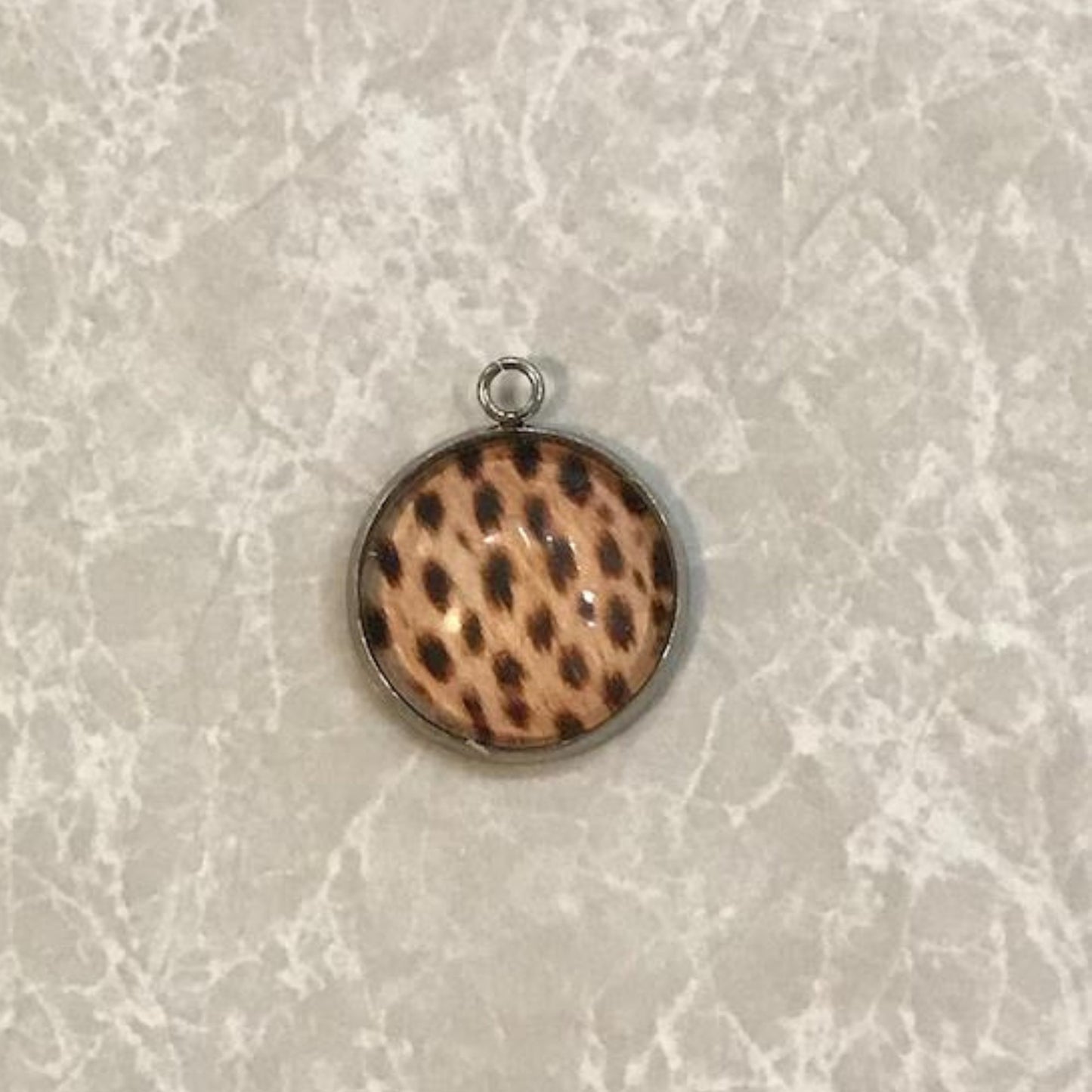 Animal Print Glass Cabochon Charms - ILikeWorms