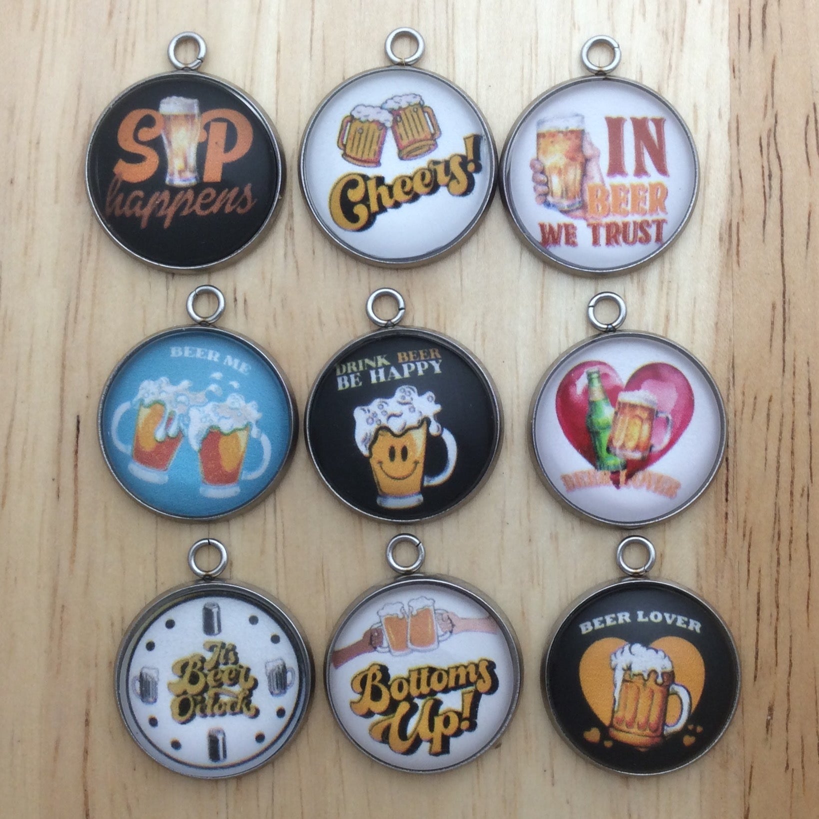 Beer Lover Charms - ILikeWorms