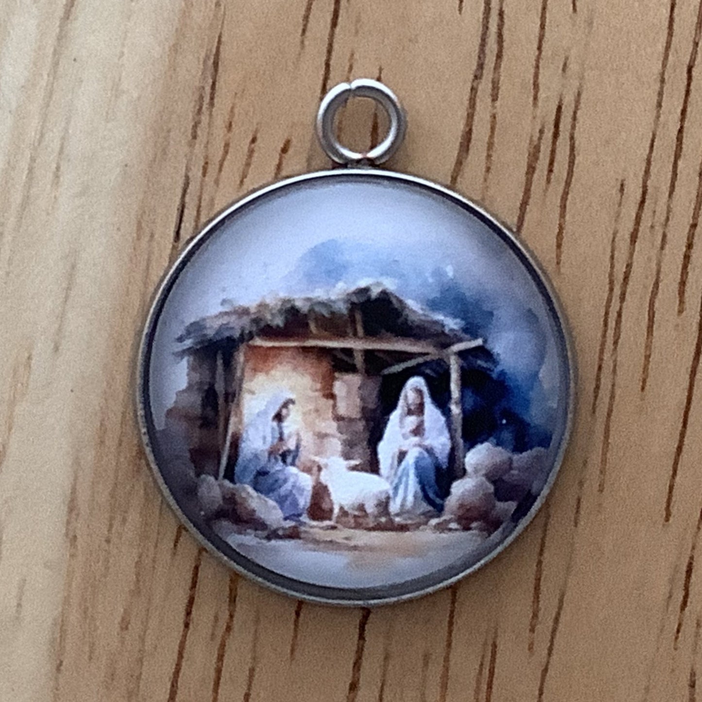 Birth of Jesus Charms, Nativity Scene Charms - ILikeWorms