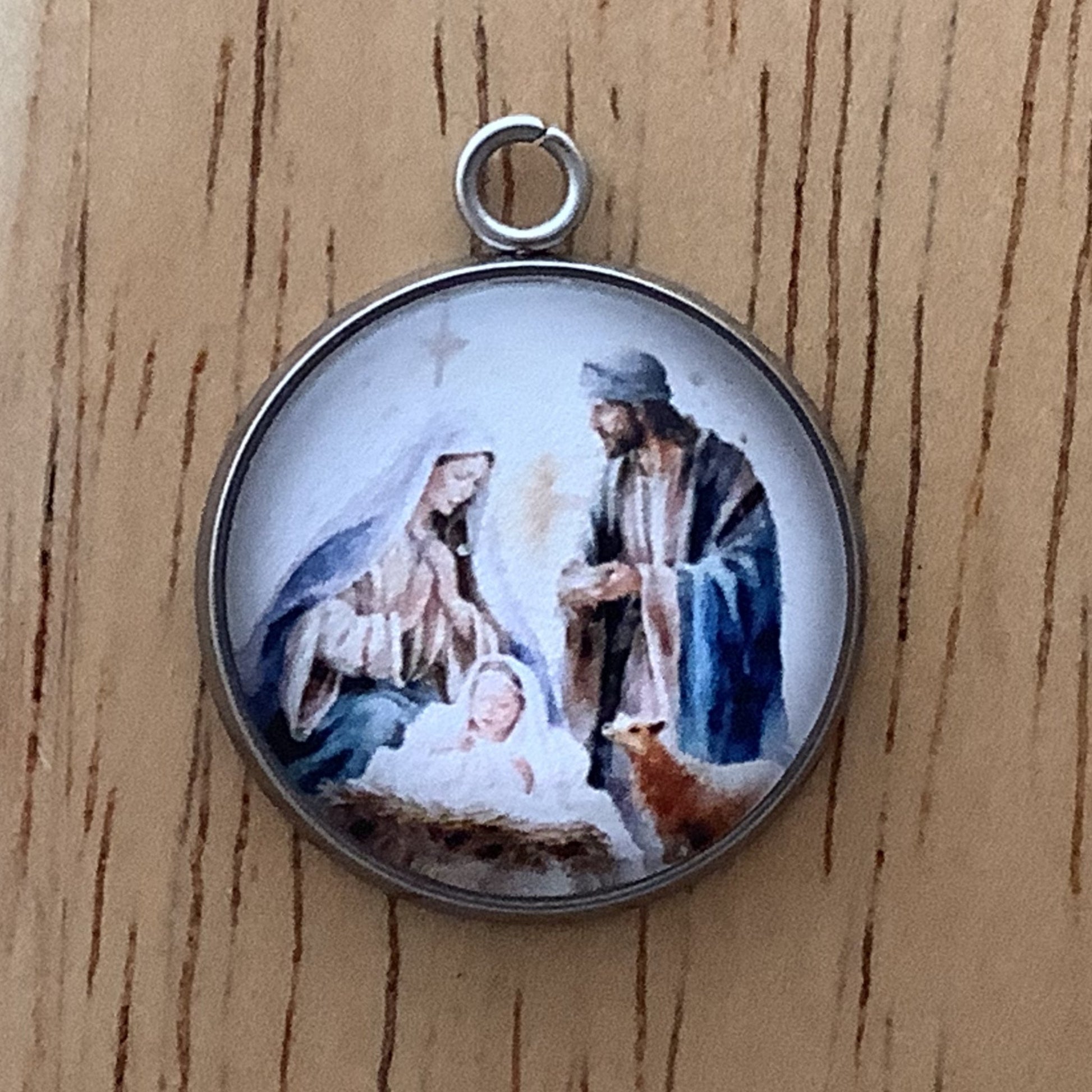 Birth of Jesus Charms, Nativity Scene Charms - ILikeWorms